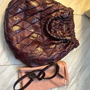 SOLD Miumiu Patchwork Tote